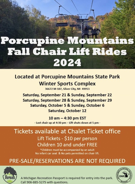 Fall Chair Lift Rides