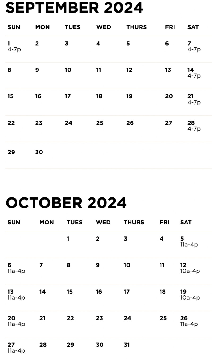 Crystal Mountain Chairlift Schedule